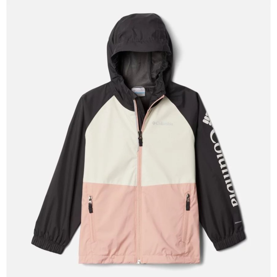 Columbia Faux Pink/Kreide/Shark Dalby Springs Jugendjacke
