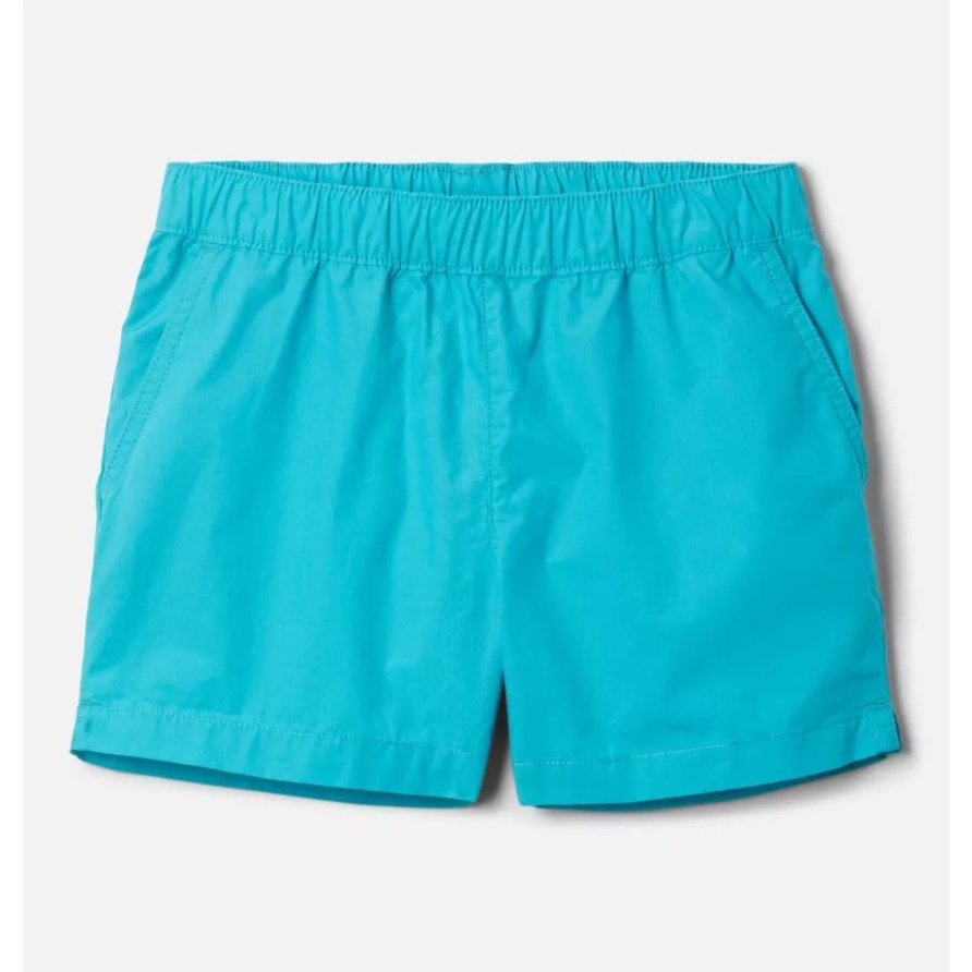 Ausgewaschene Shorts Von Columbia Geyser Für Mädchen