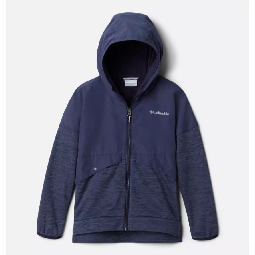 Columbia Out-Shield Dry Fleece Für Mädchen Nachtaktiv Einfarbig/dunkel Nachtaktiv Meliert