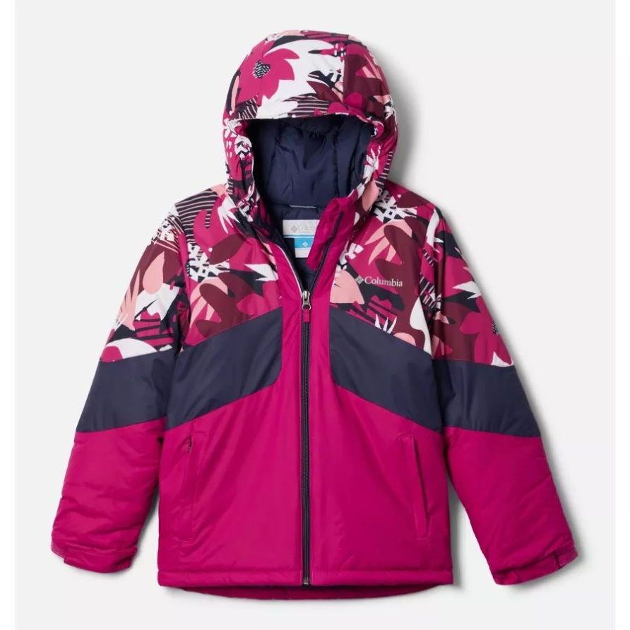 Columbia Horizon Ride II Jacke Für Mädchen Wild Fuchsia/wild Fuchsia Scraptanical