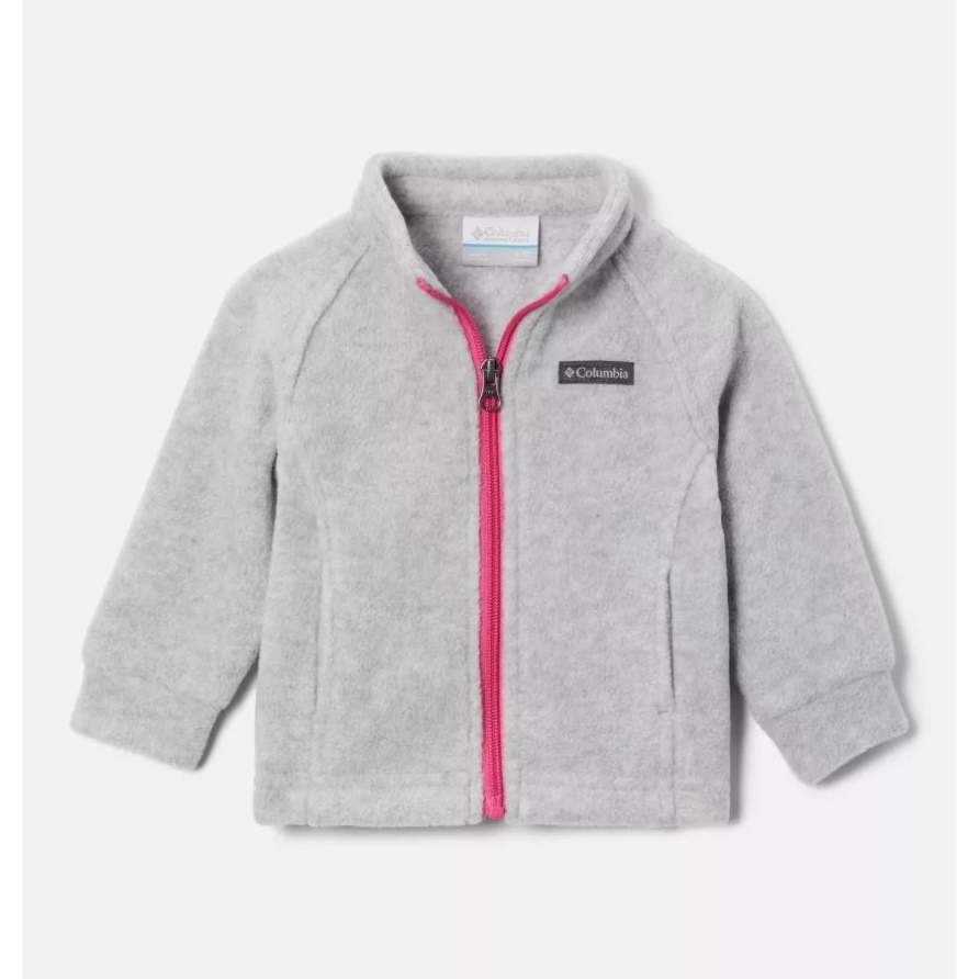 Columbia Benton Springs Fleecejacke Für Mädchen In Zirrusgrau