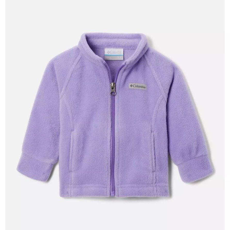 Columbia Benton Springs Fleecejacke Für Kleinkinder In Paisley-Lila Für Mädchen