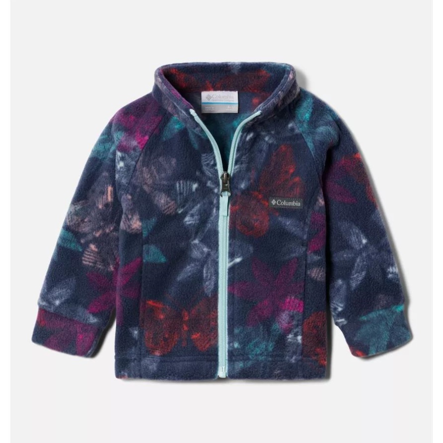 Columbia Baby Benton Springs Ii Bedruckte Fleecejacke Für Mädchen Nachtaktiv Flatterby