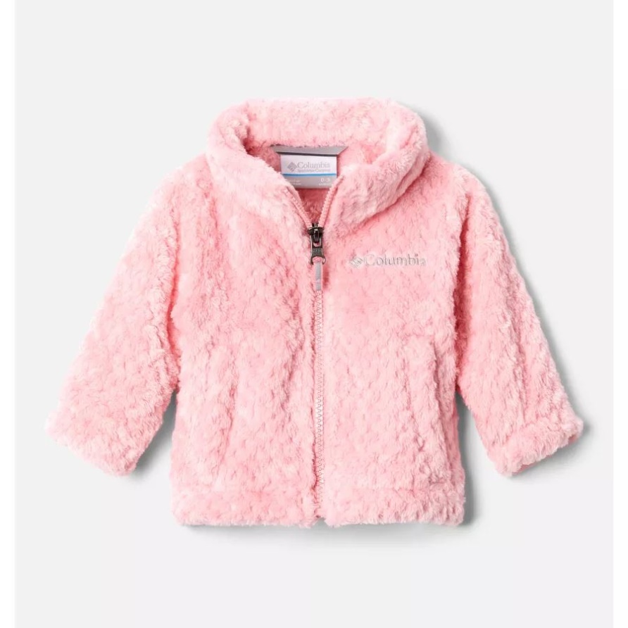 Columbia Sherpa-Jacke Für Kleinkinder Mit Feuerseite Für Mädchen, Pink Orchid