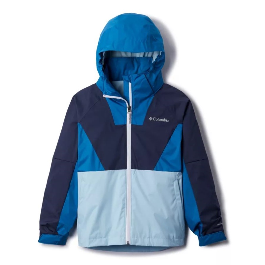 Columbia Rain Scape Jacke Für Mädchen Nachtaktiv/frühlingsblau