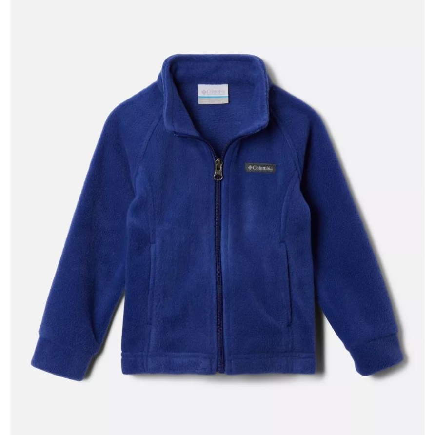 Columbia Benton Springs Fleecejacke Für Mädchen, Dunkelsaphir