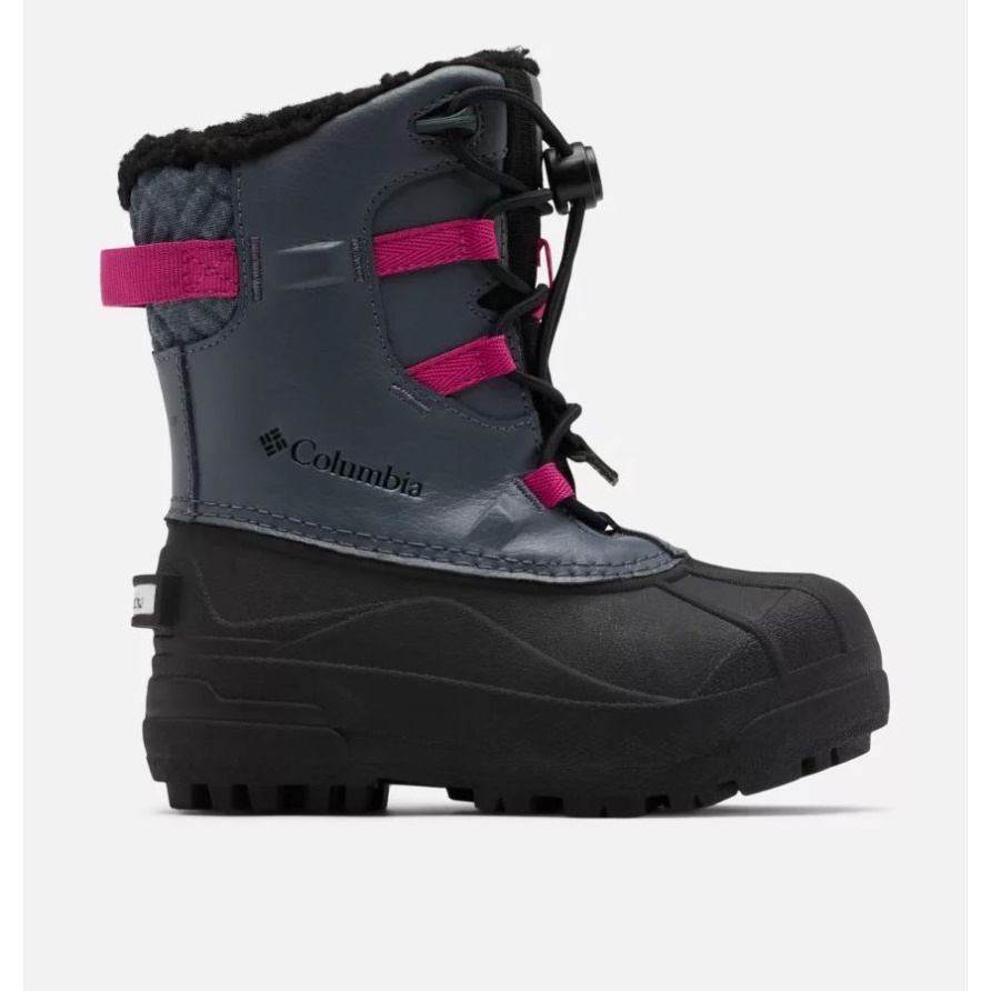 Columbia Graphit/wild Fuchsia Bugaboot Celsius Wasserdichter Schneestiefel Für Kinder