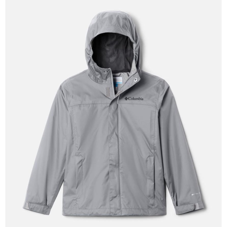 Columbia Grau Columbia Wasserdichte Jacke Für Jungen