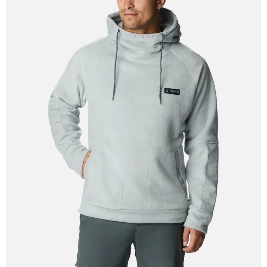 Columbia Grauer Hunterdon-Fleece-Hoodie Für Herren Columbia