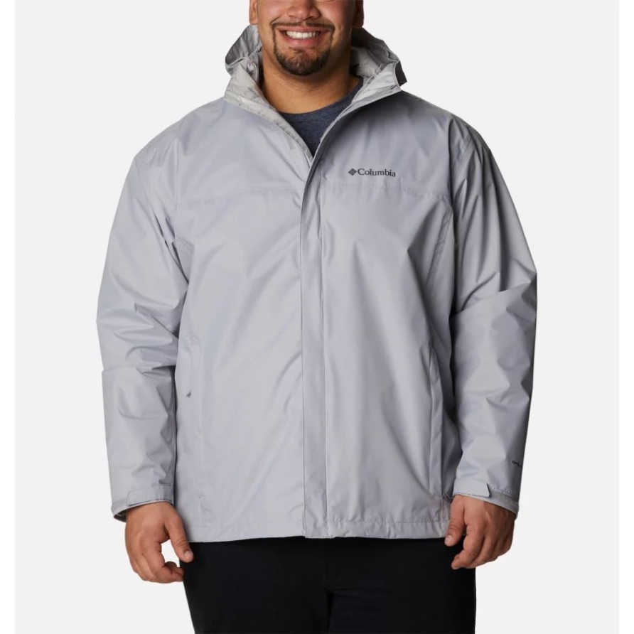 Columbia Grey Wasserdichte Ii Regenjacke Für Herren Big Columbia