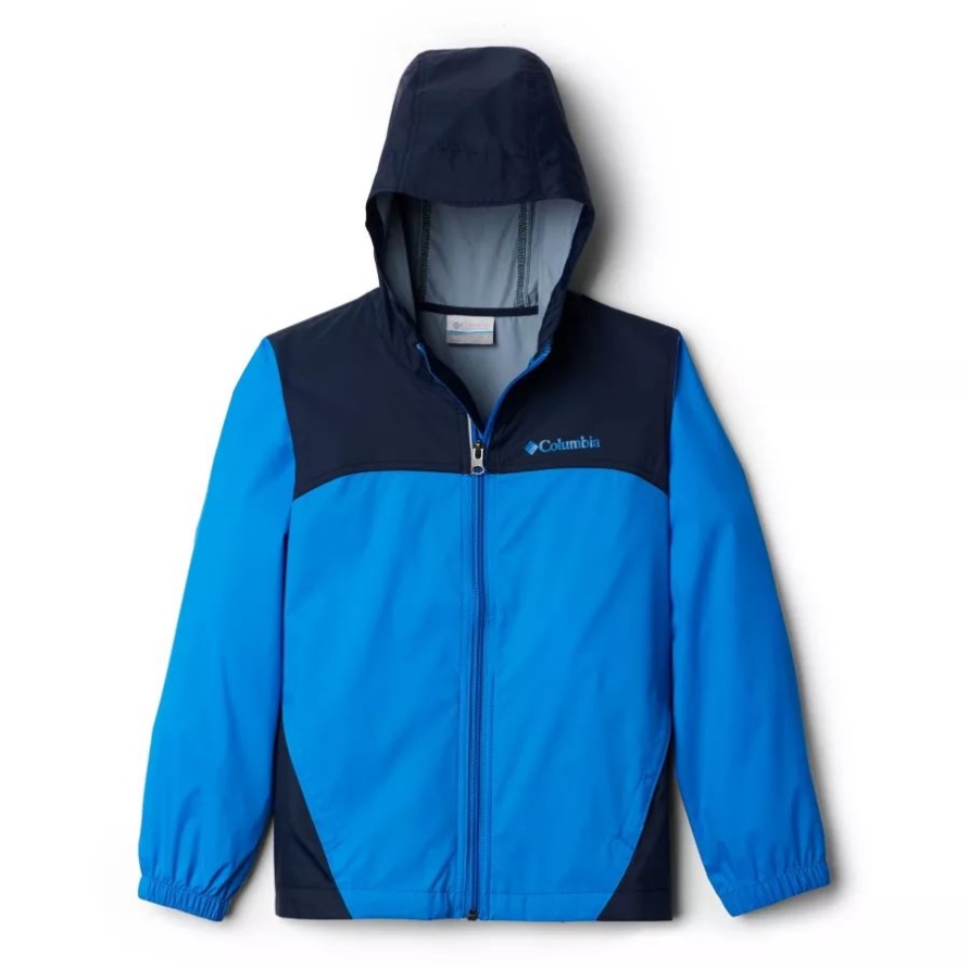 Columbia Hyperblaue Glennaker-Regenjacke Für Jungen