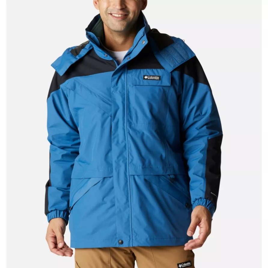 Columbia Impulse Ballistic Ridge 3-in-1 Langjacke Für Herren In Blau/schwarz
