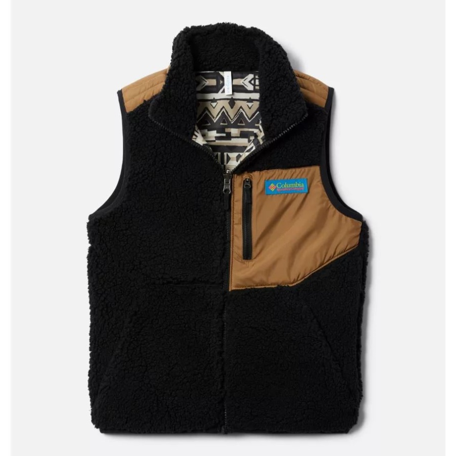 Columbia Archer Ridge Wendeweste Für Kinder, Schwarz/Delta