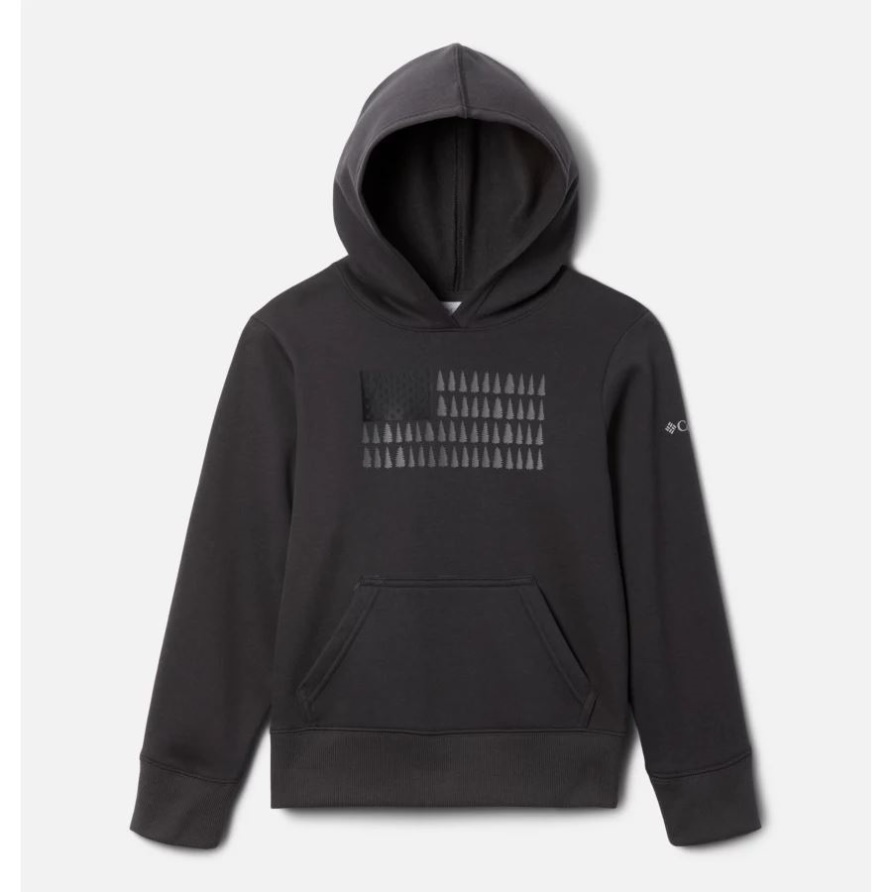 Columbia-Hoodie Mit Haifischpark-Grafik Für Kinder