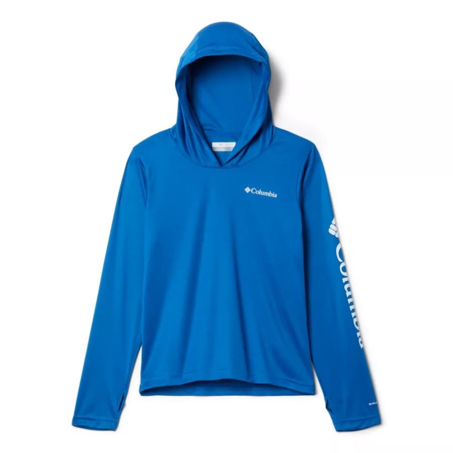 Columbia Fork Stream Hoodie Für Kinder In Hellem Indigo