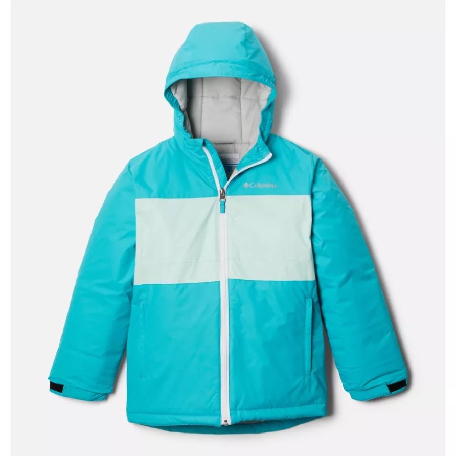 Columbia Valley Runner Jacke Für Kinder Geyser/sea Ice