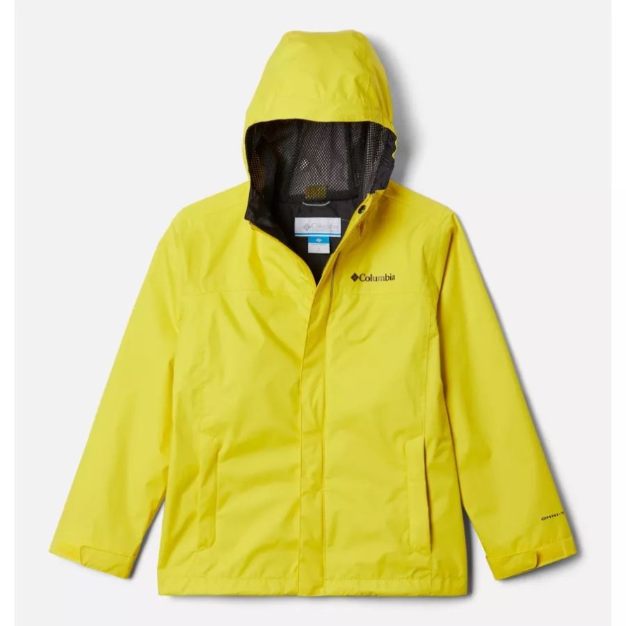 Columbia Laser Lemon Wasserdichte Jacke Für Jungen