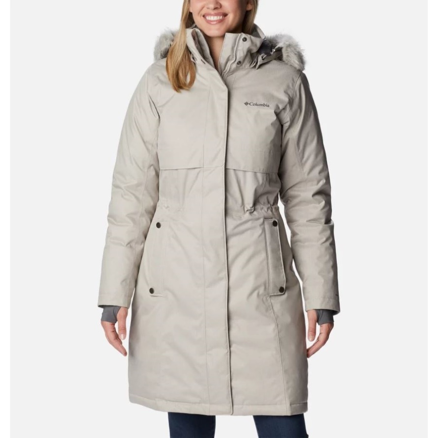 Columbia Light Cloud Apres Arson Lange Winterdaunenjacke Für Damen