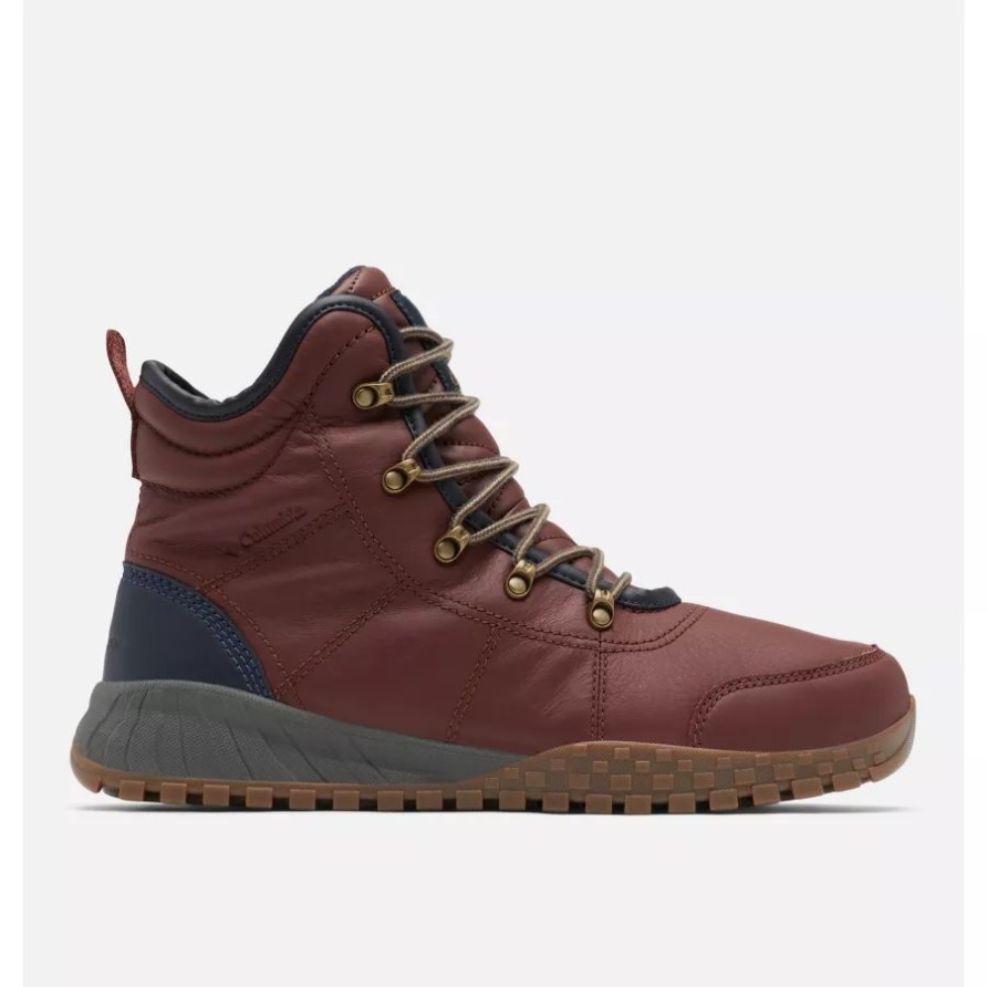 Columbia Herren Fairbanks Rover II Stiefel In Krappbraun/Petrolblau