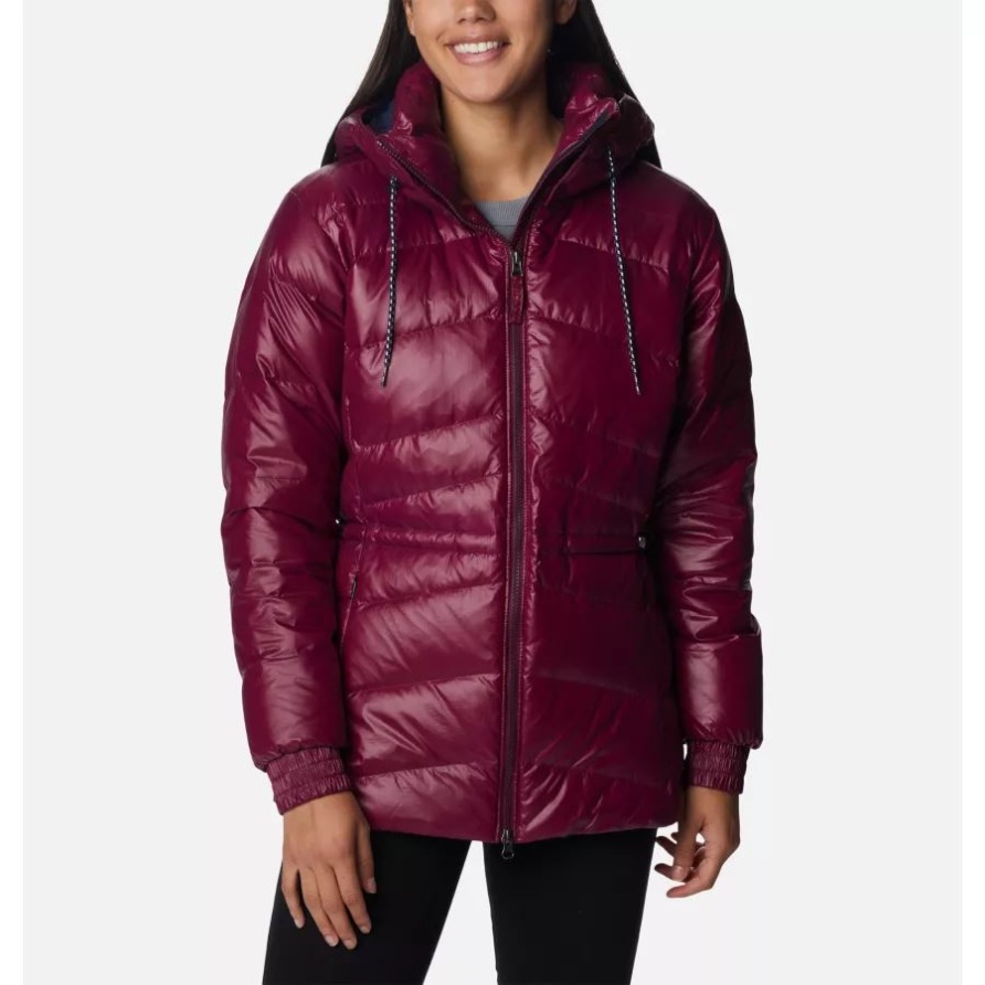 Columbia Marionberry Gunmetal Icy Heights Ii Damen Daunenjacke