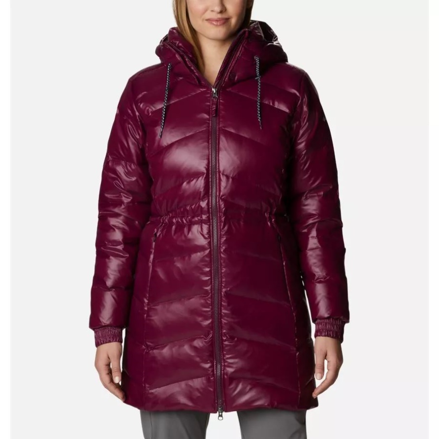 Columbia Marionberry Gunmetal Icy Heights II Daunenjacke Für Damen
