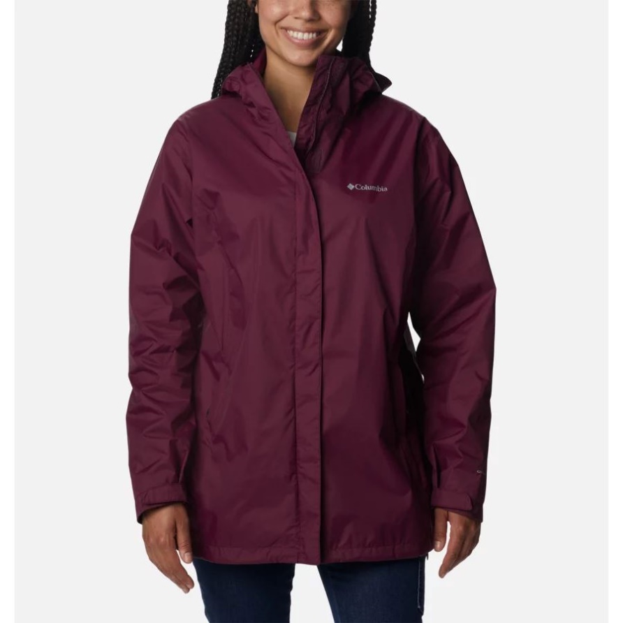 Columbia Marionberry Damen Arcadia Ii Jacke Plus Größe