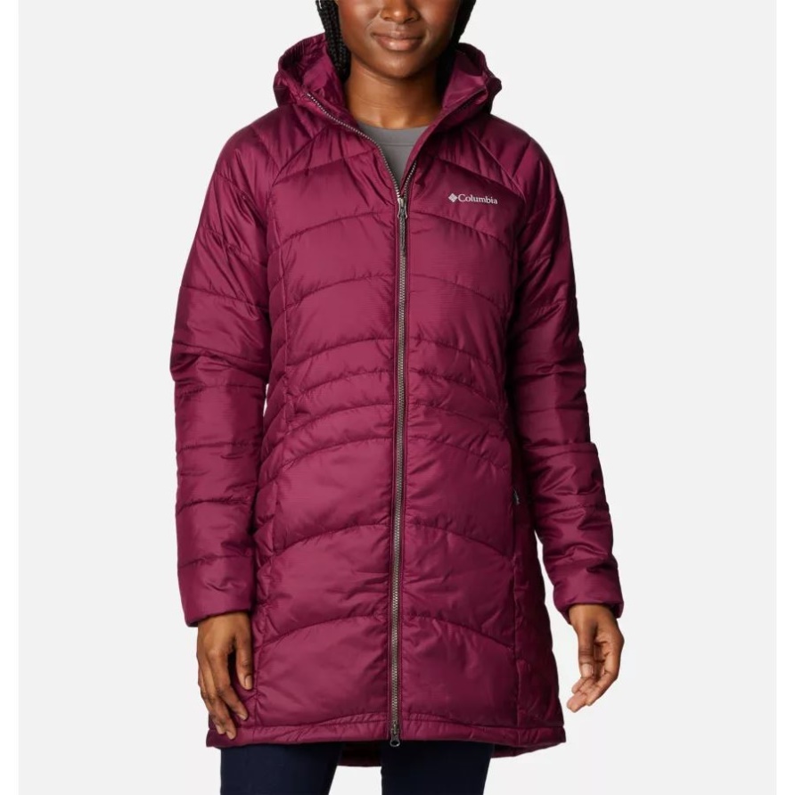 Columbia Marionberry Karis Gale Lange Jacke Für Damen