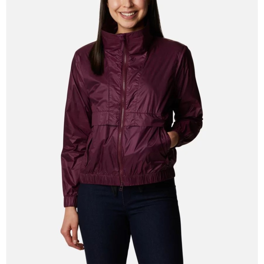 Columbia Marionberry Sunny City Windjacke Für Damen