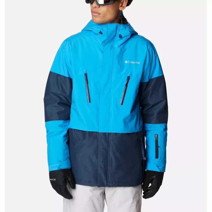 Columbia Aerial Ascender Omni-Heat Infinity Isolationsjacke Für Herren Coll Navy Ripstop/Compass Blue