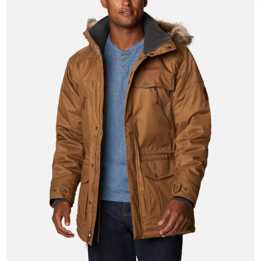 Columbia Herren Barlow Pass 550 Turbodown Jacke Delta