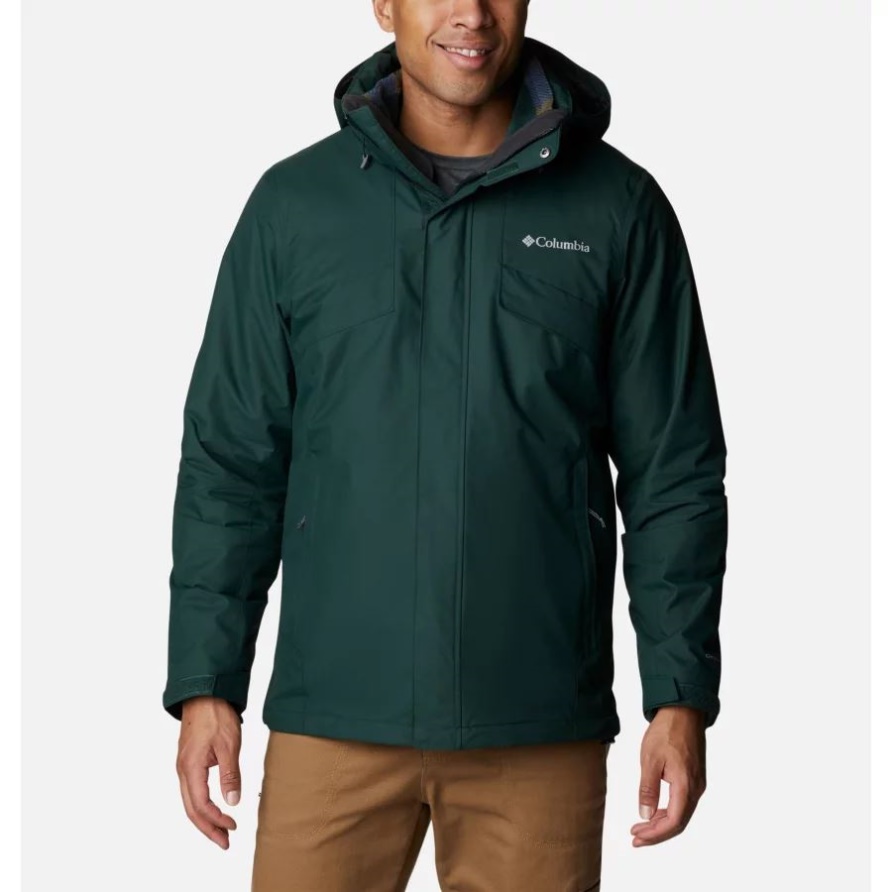 Columbia Herren Bugaboo Ii Fleece Interchange Jacke Fichte