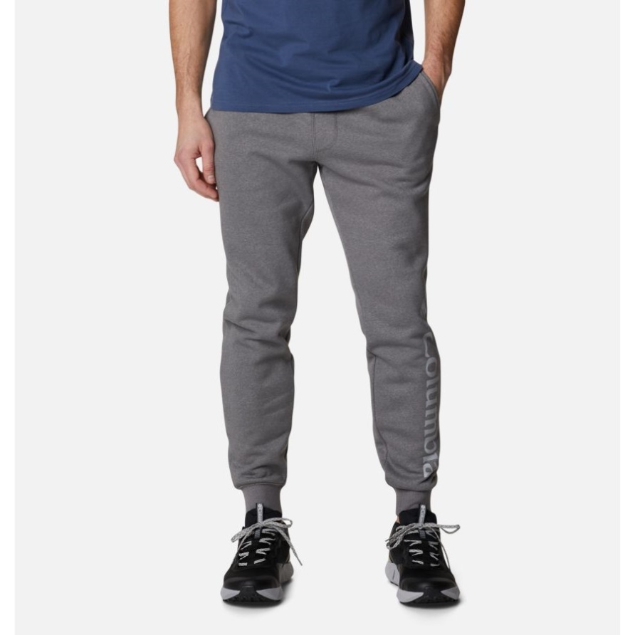 Columbia Herren Csc Logo Fleece Jogger Ii City Grau Meliert/kolumbien Grau