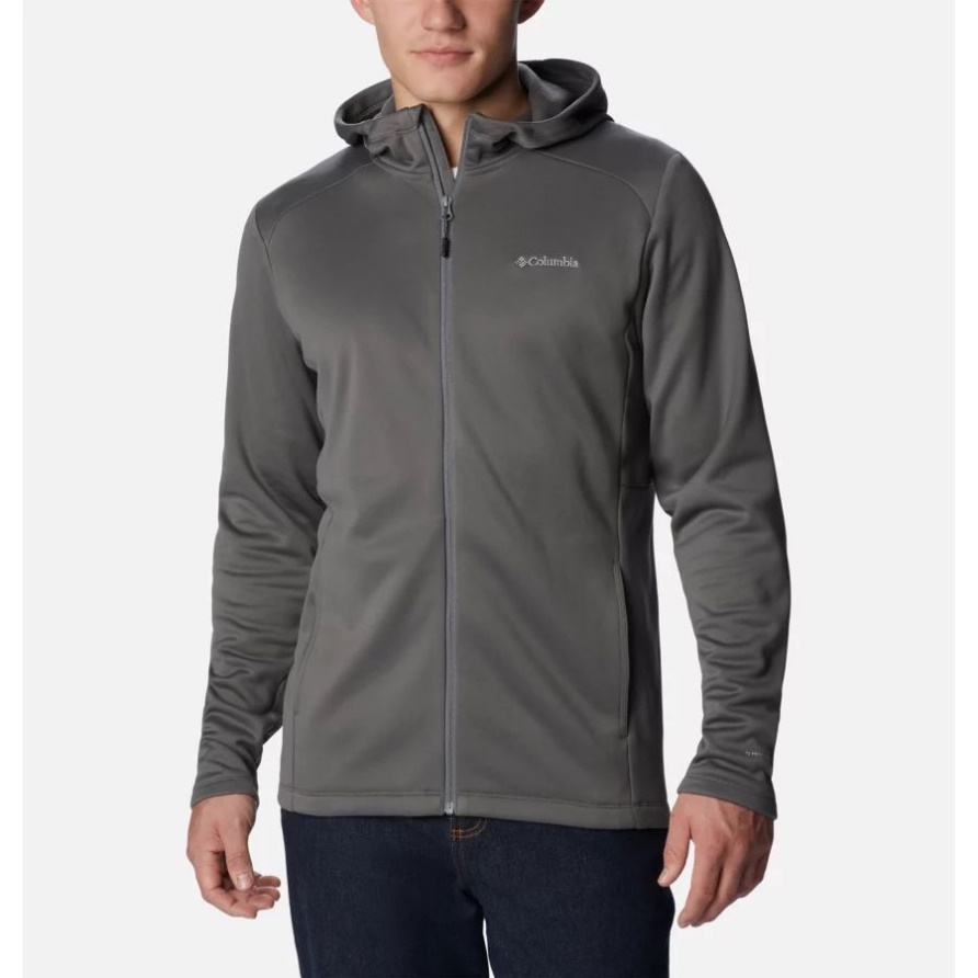 Columbia Herren Canyon Gate Kapuzenjacke City Grey
