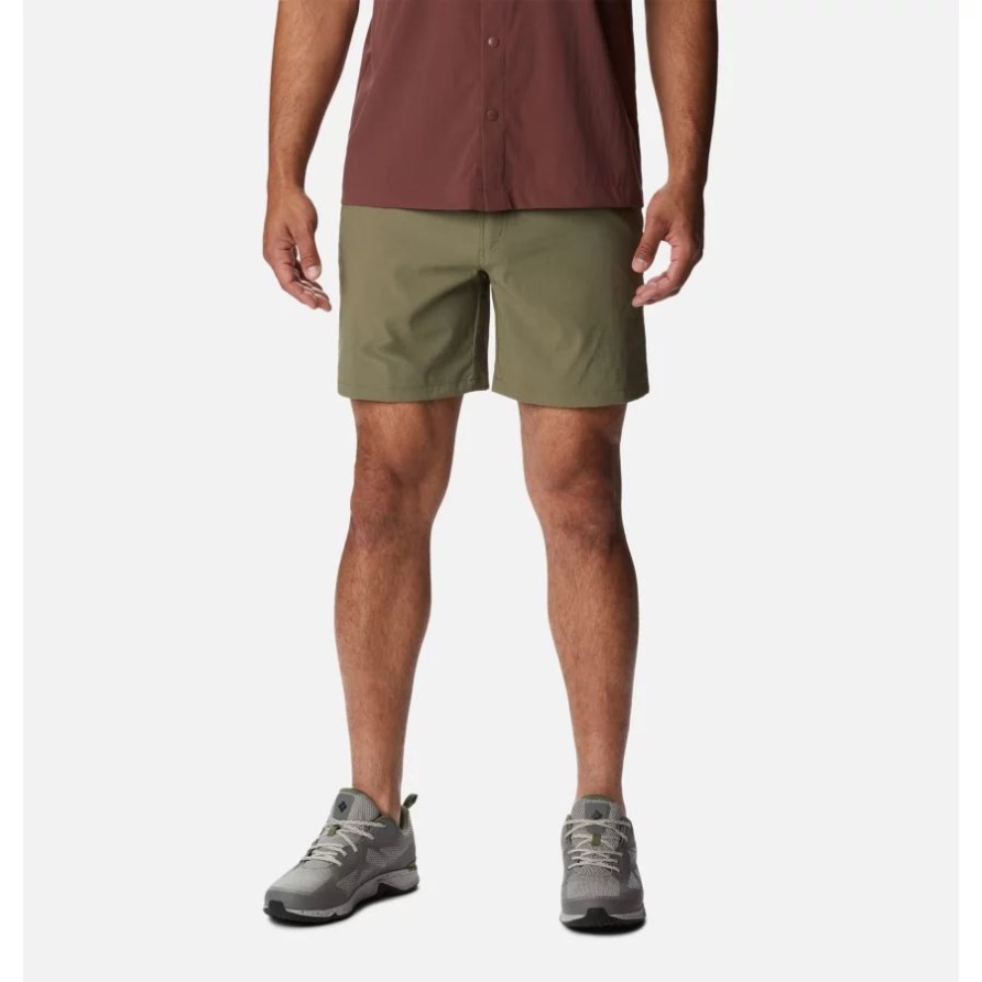 Columbia Canyon Gate Utility Shorts Für Herren Steingrün