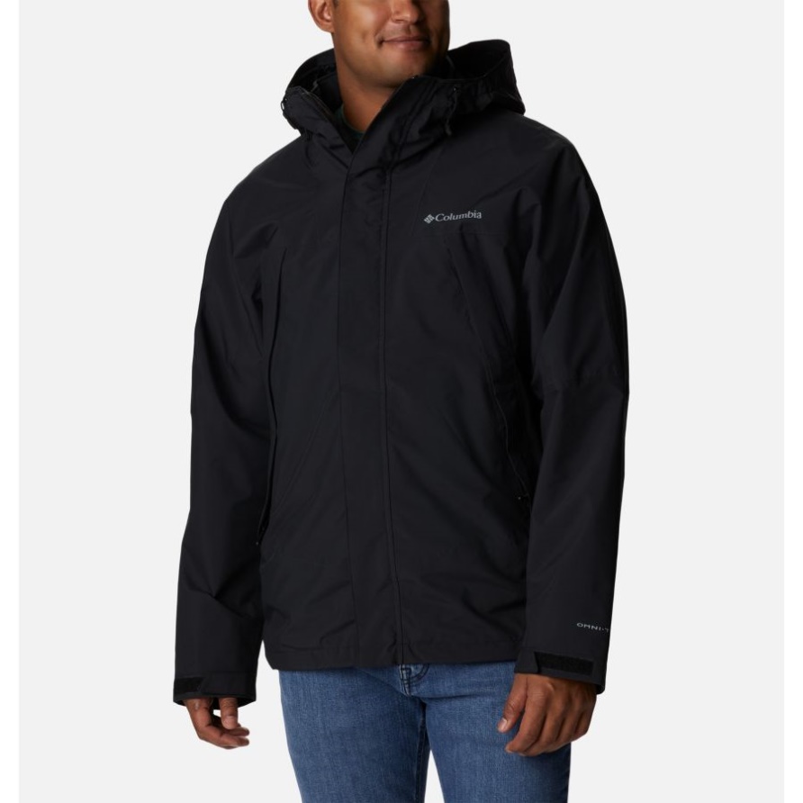 Columbia Herren Canyon Wiesen Omni-heat Infinity Interchange Jacke Schwarz