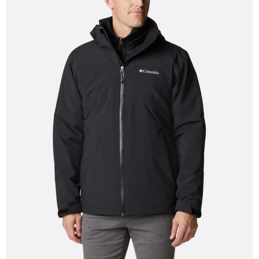 Columbia Cascade Peak IV Interchange-Jacke Für Herren, Schwarz