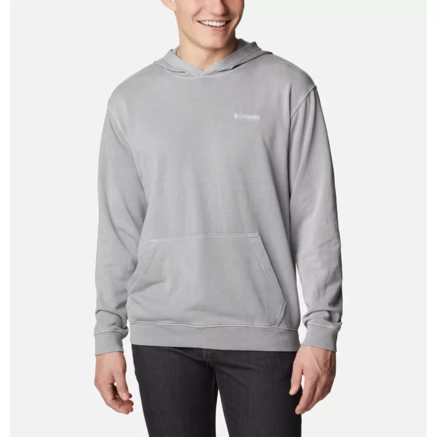 Columbia Columbia Lodge French Terry Neuheit Hoodie Für Herren Columbia Grau