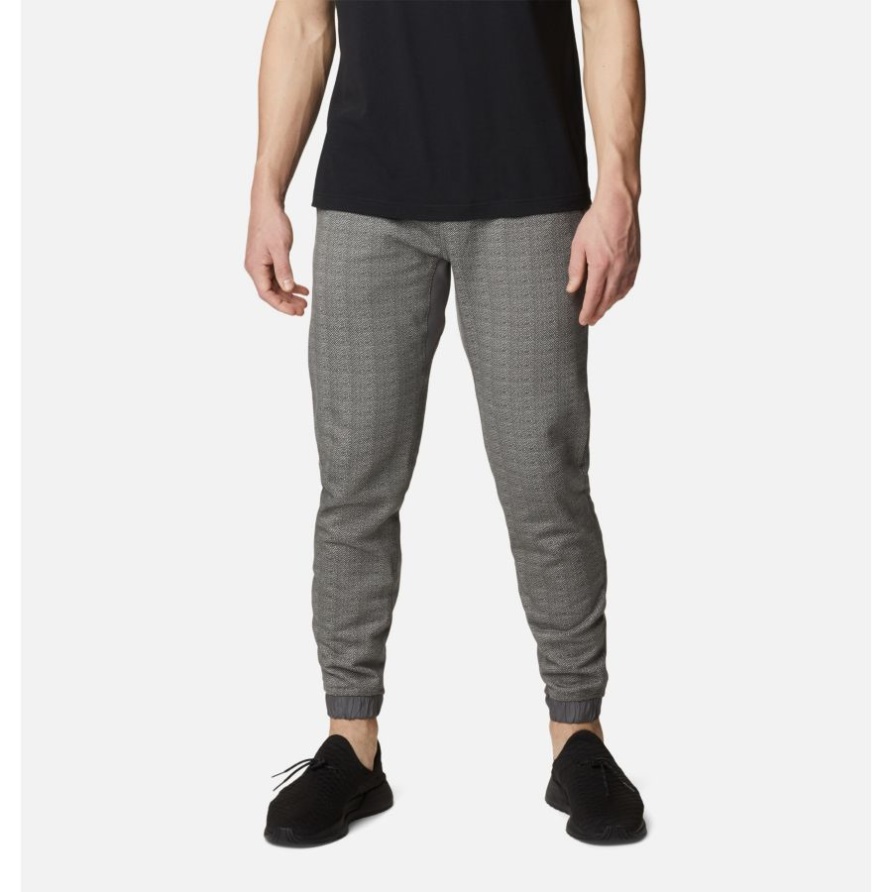 Columbia Columbia Lodge III Jogginghose Für Herren In City Grau Mit Fischgrätenmuster