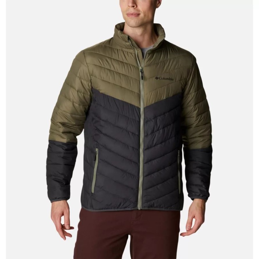 Columbia Eddie Gorge Isolierte Jacke Für Herren Haifisch/steingrün