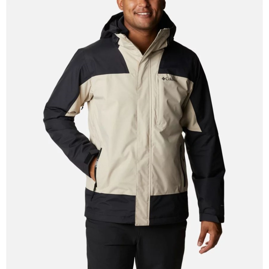 Columbia Electric Peak 3-in-1 Wanderjacke Für Herren Ancient Fossil/Black