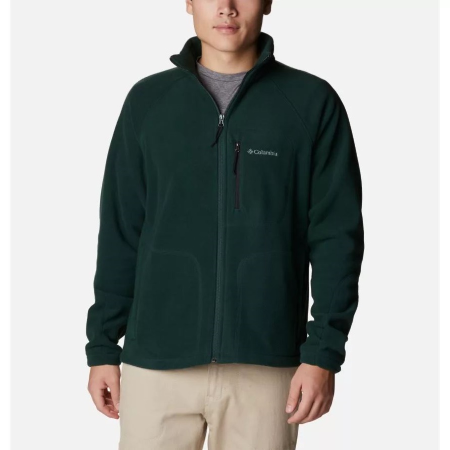 Columbia Fast Trek II Fleece Mit Durchgehendem Reißverschluss Für Herren Fichte