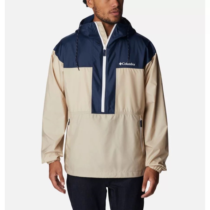Columbia Flash Challenger Anorakjacke Für Herren Ancient Fossil/College Navy