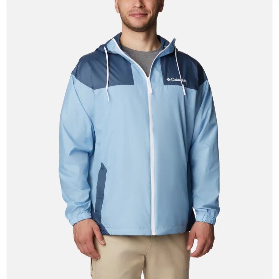 Columbia Flash Challenger Windjacke Für Herren Jet Stream/Dark Mountain