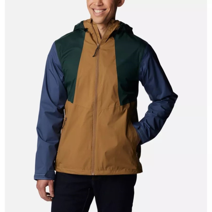 Columbia Inner Limited Ii Wasserdichte Jacke Für Herren Delta/fichte/dark Mountain