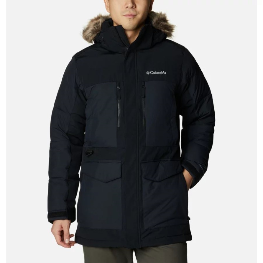 Columbia Herren Marquam Peak Fusion Isolierter Parka Schwarz