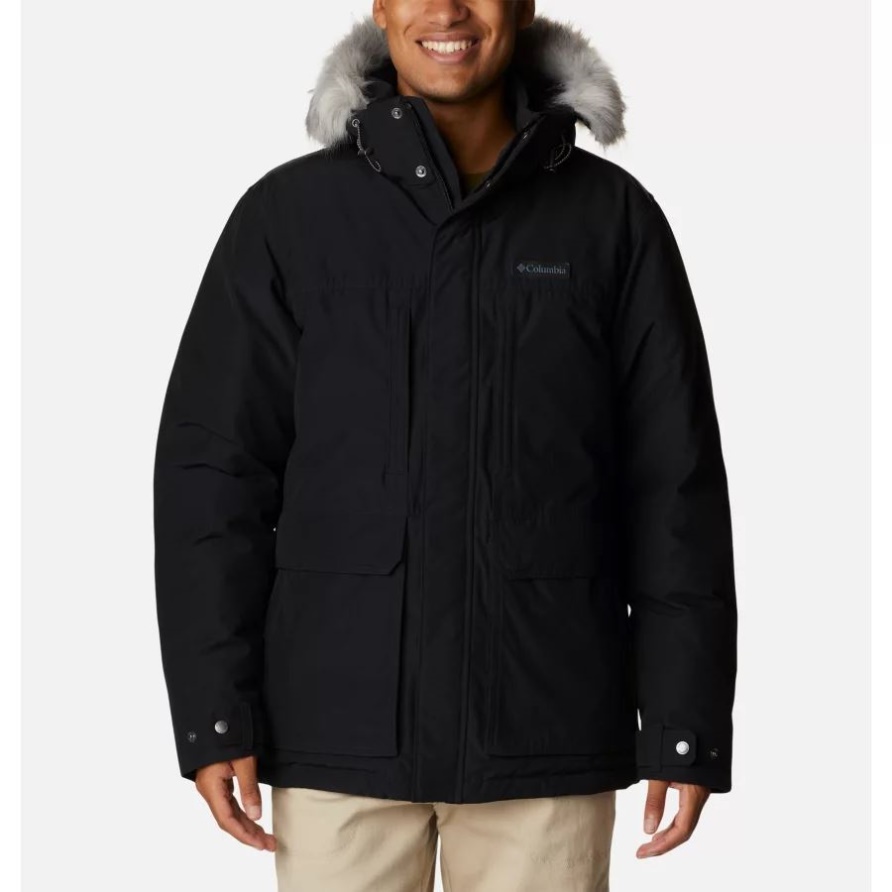 Columbia Herren Marquam Peak Jacke Schwarz