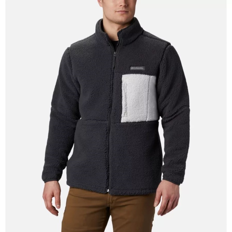 Columbia Mountainside Heavyweight Fleecejacke Für Herren Shark