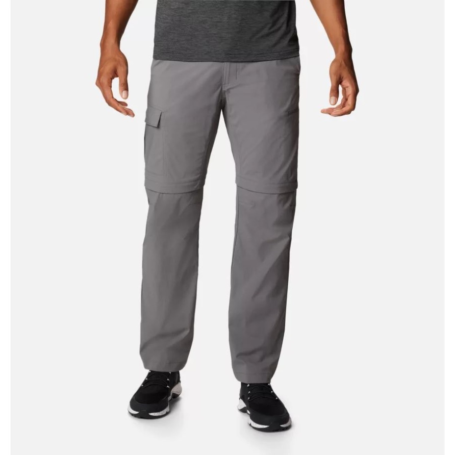 Columbia Herren Newton Ridge Umwandelbare Hose Stadtgrau