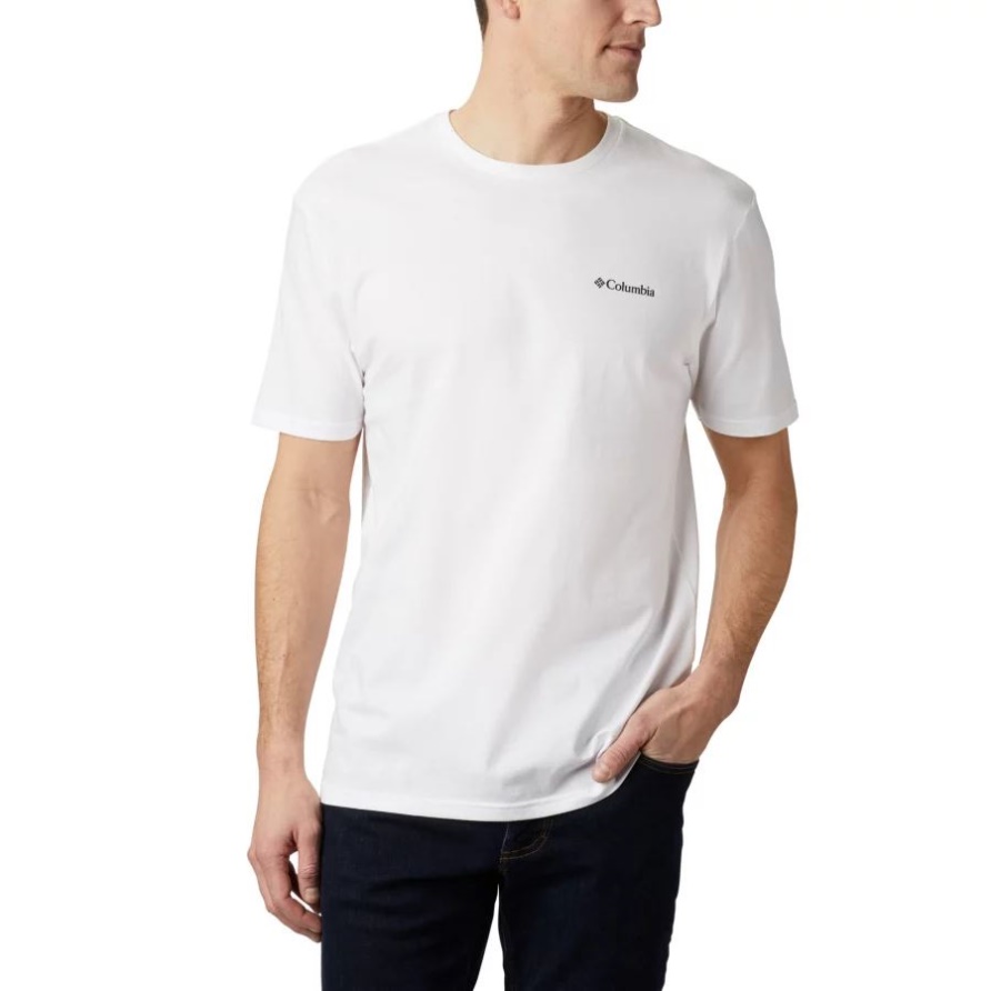 Columbia North Cascades T-Shirt Für Herren, Weiß