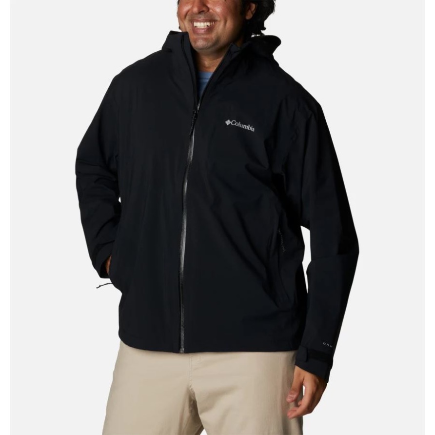 Columbia Omni-Tech Ampli-Dry Shelljacke Für Herren, Groß, Schwarz